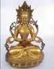 チベットの真鍮仏像