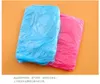 Chubasquero de una sola vez Moda Chubasqueros desechables calientes de PE Poncho Ropa impermeable Chubasquero de viaje Ropa de lluvia Chubasquero de viaje con DHL