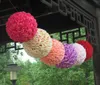 Nowy 6 ~ 16-calowy sztuczny kwiat piłka na wesele Dekoracje DIY Craft Wianek Prezent Walentynki Dekoruje Fałszywe kwiaty