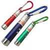 Vit Röd Svart Grön Grå 3 In1 Multifuktion Mini Laser Torch Light Pointer UV LED ficklampa Keychain