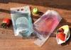 DHL Free 500pcs 450ml Transparent Self-sealed Plastic Beverage Bag DIY Drink Container Drinking Bag Fruit Juice Food Storage Bag