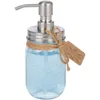 Mason Jar Soap Dispenser Rust Free 304 Stainless Steel Lotion Dispenser Perfect Holiday Gift for the Kitchen or the Bathroom Jar not cluded