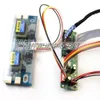 Freeshipping LCD Monitor Driver Board Kit w/ Keypad VGA Cable 4-C Inverter Built-in 23 Programs Support 10-22'' LVDS Screen