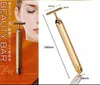 Beauty Equipment Face Care Energy Beauty Bar Waterproof 24K Gold Pulse Firming Massager Roller Facial Eye Pouch Remover4621754
