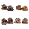 Partihandel-Doll House Micro Miniatyr Dekoration Stone Dollhouse House Fairy Garden Cottage Landskap DIY Design Hantverk 4 Typer