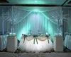 LEDライト/ウェディングセンターピース/結婚式の小道具が付いている新しい6個の6個の背の高いアクリル結晶の結婚式の木