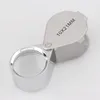 10X 21mm Mini Jeweler Loupe Magnifier lens Magnifying glass Microscope for Jeweler Diamonds Handhold Portable Fresnel lens189f