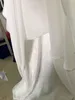 새로운 트렌드 골드 벨트 환상과 긴 소매 인어 웨딩 드레스 뒤로 레이스 웨딩 드레스 스윕 기차 섹시한 신부의 복장 2017