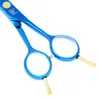 5.5 "Meisha Professional Cutting Scissors JP440C 파란 머리 가위 미용 도구 살롱 컷 헤어 가위 날카로운 가장자리 가위, HA0008