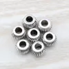 400pcs Alloy Lantern Spacers Pärlor 5 x7mm För smycken gör armband Halsband DIY Tillbehör D2