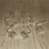 Rookset van thermische kwarts banger nagels met dubbele emmer gematchte koolhydraten 10 mm 18 mm mannelijke vrouwelijke nagel7450209