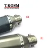 TKOSM MIVV Carbon Fiber Color 35-51mm Motorcykel Avgasdämpare Rör SC Escape Moto Exhaust CB400 Tmax530 CBR125 Z800