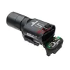 Luz tático SF X300 Ultra LED Gun Luz X300U Se Encaixa Com Picatinny ou Universal Trilhos Para Rifle Scope Preto