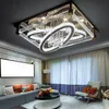 BE50 Simple Modern Creative Rectangular Tak Light Oval LED Crystal Lamps Living Room Restaurang Bedroom El Taklampor L260B