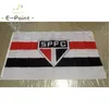 Brésil Sao Paulo Futebol Clube Type B 35ft 90cm150cm Polyester drapeau bannière décoration volant maison jardin drapeau cadeaux de fête2664683