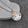 Pendant Necklaces Sunshine Live Love Rescue letter Love Word dog lover necklace Cat Dog Paw Print Pendant Necklace Mother's Day new fashion new jewelry