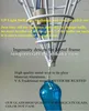 Kleur LED Hanglampen Blown Kroonluchter Indoor Lights High Hanging Chain Glass Light Girban Merk