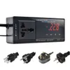 UCONTRO -40 ~ 212 F / -40 ~ 100 C termostato electrónico conmutable controlador de temperatura digital w / zócalo para reptil, acuario, regulador