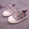 Neue Marke Kinderschuhe KD Schuhe Mädchen Schuhe Segeltuchschuhe Freizeitschuhe niedliche Mode Prinzessin Schuhe Blumenschuhe