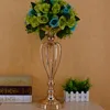 Guldpläterad Iron Crown Vase, Wedding Props, huvudbordet Dekoration Produkter Snabb leverans Gratis Frakt WQ16