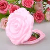 belle 3D Mignon Rose Compact Cosmétique Miroir Pliable Makup Miroir Petit Pas Cher Miroir MD51 LIVRAISON GRATUITE