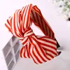 NS Nowy Szeroki Wstążka Bowknot Headband Hairband Wire Bendy Bow Królik Królik Ear # R59