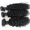 Tessuto vergine brasiliano dei capelli Malese indiano peruviano mongolo cambogiano capelli umani colore naturale trama non trasformata dei capelli di Remy Exte1128119