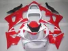 Injectie Molding Fairing Kit voor HONDA CBR900RR 00 01 RODE WITTE MOTORFIETSGESTELLINGEN SET CBR929RR 2000 2001 OT07