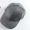 2017 nova moda chapéu de beisebol de lã feltro ósseo chapéus Hip-Hop Caps para primavera e outono