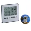 In / Outdoor LCD цифровой термометр гигрометр беспроводная метеостанция температура влажность метр прогноз погоды будильник
