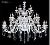 Nordic antique white chandeliers home lighting suspension luminaires Christmas European Fashion Vintage Chandelier Candle Lights