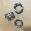 New Cage 28mm30mm32mm Metal cock rings 19mm thickness stainless steel penis ring with screw spikes sm toy for men8909255