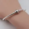 DORAPANG 925 Sterling Silver Bracelet Snake Chain with Authentic Clasp Fit European Beads For Bracelets Women Gift wholesale 8009