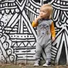 Baby Clothes Sets Fashion Spring Autumn Newborn Baby Boys Girls Indian Wolf Hoodie Romper Jumpsuit Outfits Clothes Kids Children Clothing