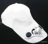 Solar Power Fan Hat Snapbacks Cooling Cool Golf Baseball vandring Fiske utomhus cap274a