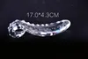 Pyrex Glass Dildo Fake Penis Crystal Anal Beads Butt Plug Prostate Massager G-spot Female Masturbation Sex Toys