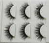 3D Mink False Eyelashes 3D15 3 Pairs Handmade Cotton Thread Messy Soft Natural Thick Fake Eyelashes Makeup Tools Eye