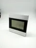 Digital LCD-batteri Termometer Tid Larm Väder Hygrometer Klocka Hem Stor Skärm Elektronisk Fuktighetstermometer Julklapp