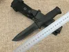 1 Stücke GB G1500 Überleben Gerade messer 12C27 Schwarz Titan Beschichtet Drop Point Klinge Outdoor Camping Wandern Jagd Taktische Messer mit Kydex