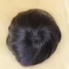 11b234 Newest India human Hair mens toupee 8quotx 10quothair toppers men039s hair systems pieces Mono base9673265