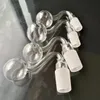 Transparent 14mm 18mms Stor bubbla Pot, Partihandel Glas Bongs, Oljebrännare Glas Vattenrör, Rökrör Tillbehör