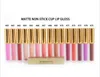 In Stock Brand Makeup MATTE NON-STICK CUP Lip Gloss of 15 color 4.8g lowest price