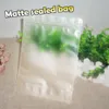 18 * 26 + 4cm Frosted Surface Clear Plastic Zip Packing Tassen Stand-up Pouch Resealable Food Storage Packaging Spot 100 / Pakket