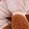 Nieuwe Collectie Winter Dog Jassen Hoge Kwaliteit Fleece Jassen Cosplay Bear Kostuum Huisdieren Jassen Mooie Kleine Huisdieren Kleding Gratis Verzending