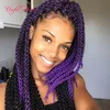 22inch 4s BOX braids 12stands/pcs syntheitc crochet hair extension 3d cubic crochet braids twist hair extension for marley braid hair