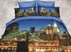 3d New York Amerika USA Bedding Bed Sets Sheet Duvet Cover Queen Size 4pcs