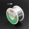 100g 63/37 Tin 0.5mm 0.6mm 0.8mm 1.0mm Rosin Core Tin/Lead 0.8mm Rosin Roll Flux Solder Wire Reel High Quality 55*28mm 100 pieces up