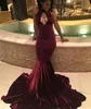 2017 New Sexy Velvet Prom Dresses Mermaid High Neck Keyhole Evening Dress Royal Blue Burgundy Backless Long Party Dress Pageant Formal Gowns