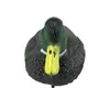 Tourbon Vivid Carved Plastic Mallard Male Duck Decoent Ornament Målade 3D Animal Bait Hunt Accessories8133911