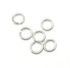 100pcs lot 925 Sterling Silver Open Jump Ring Split Rings Accessory For DIY Craft Jewelry Gift W5008 2217